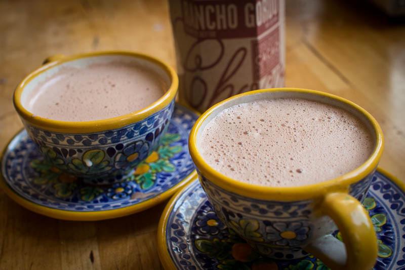 Premium Rancho Gordo Mexican Hot Chocolate Mix - Authentic Spiced Cocoa Drink for Winter Warmth & Holiday Gatherings