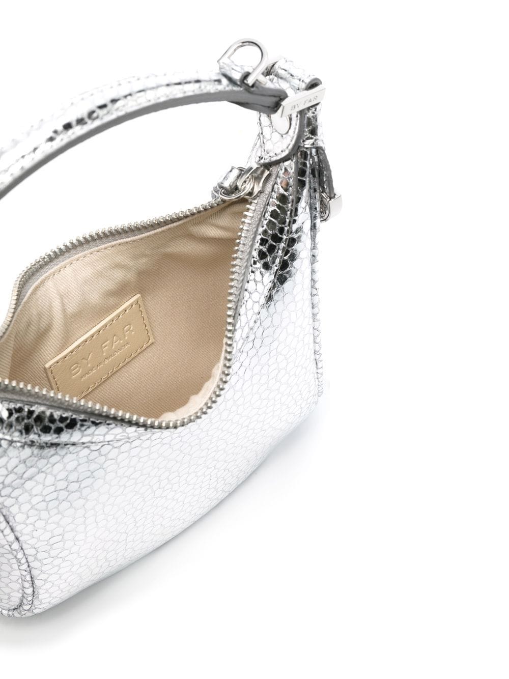 BY FAR PRE Bags in Silver - Stylish Crossbody Bag for Women, Perfect for Parties, Dates, and Everyday Use
