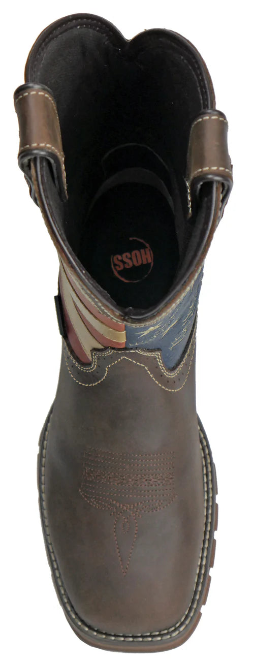We The People Soft Toe Work Boots - Comfortable & Durable Safety Shoes for Construction, Landscaping & Outdoor Work