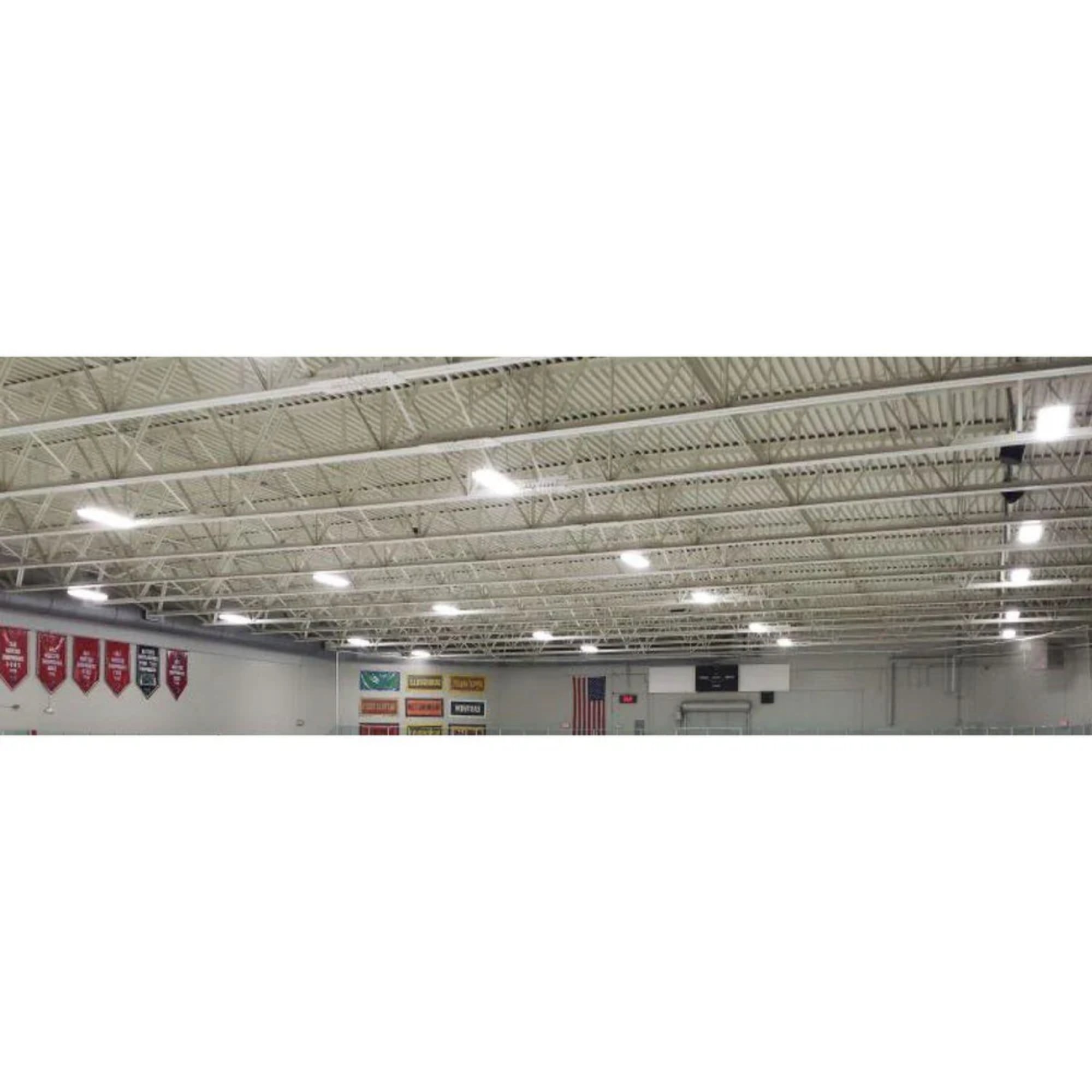 3ft LED Linear High Bay Light 410W 60000 Lumens 4000K/5000K 347-480V - Industrial Warehouse Lighting, Workshop & Gym High Bay Fixture