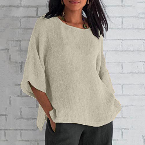 3/4 Sleeve Beige