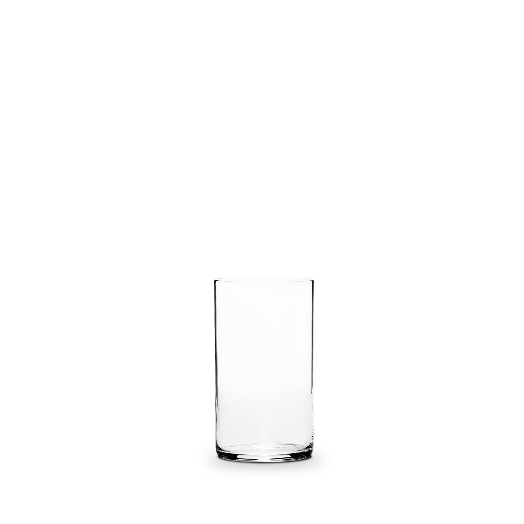 6-Pack Circle Glass Tumblers - 6 oz Clear Drinking Glasses for Juice, Iced Coffee & Cocktails - Elegant Barware for Home, Parties & Restaurants