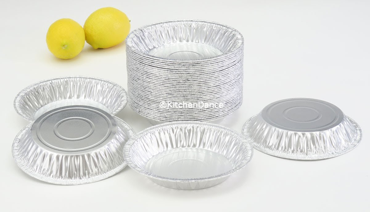 KitchenDance 6-Inch Disposable Aluminum Mini Pie Pans - 500 Pack of Round Foil Baking Pans for Pies, Quiches, Tarts | Perfect for Baking, Storing & Food Prep | Ideal for Home Kitchens, Bakeries & Catering Events