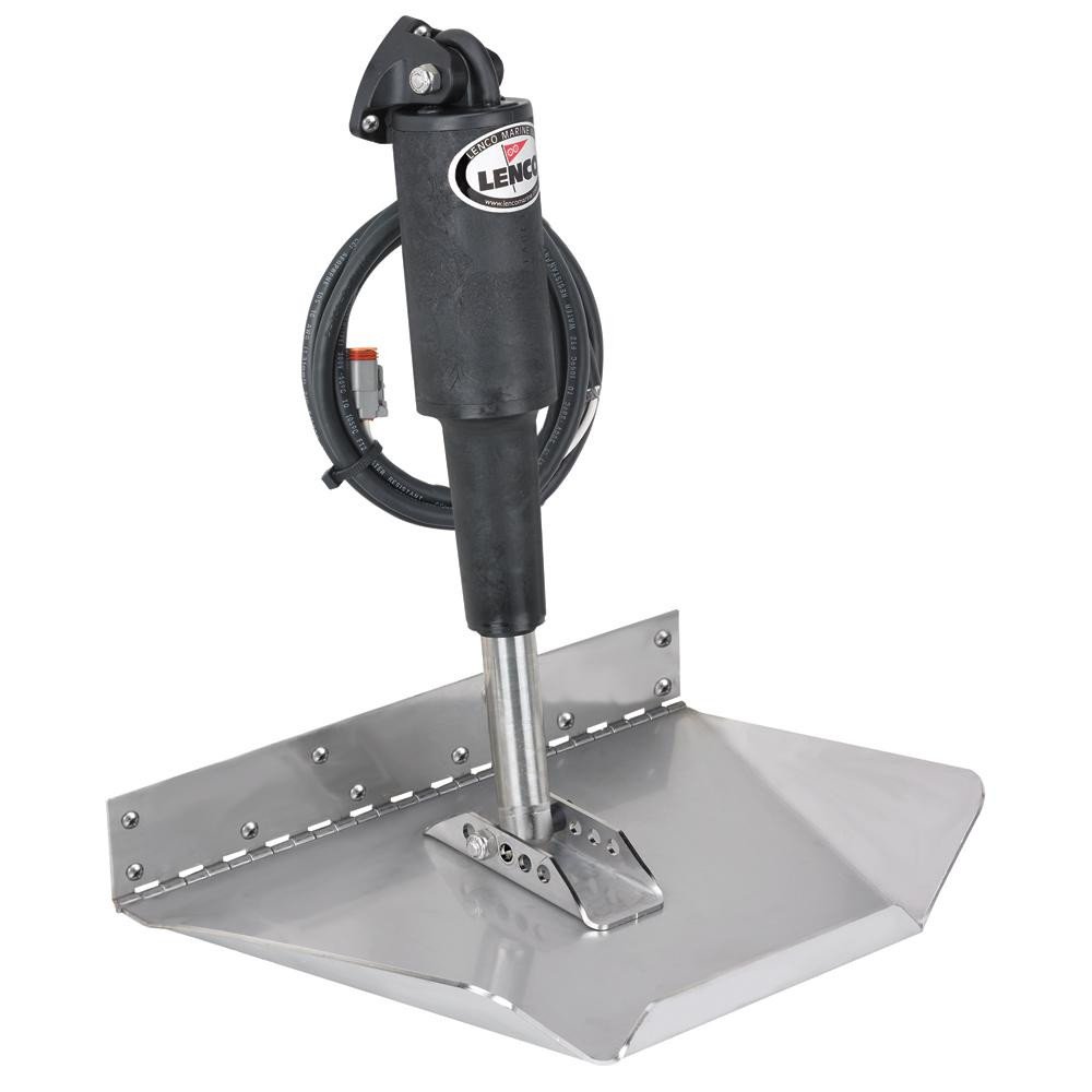 Lenco 934 x 1434 Airboat Trim Tab Kit Without Switch - Perfect for Boat Steering Control & Performance Enhancement on Water