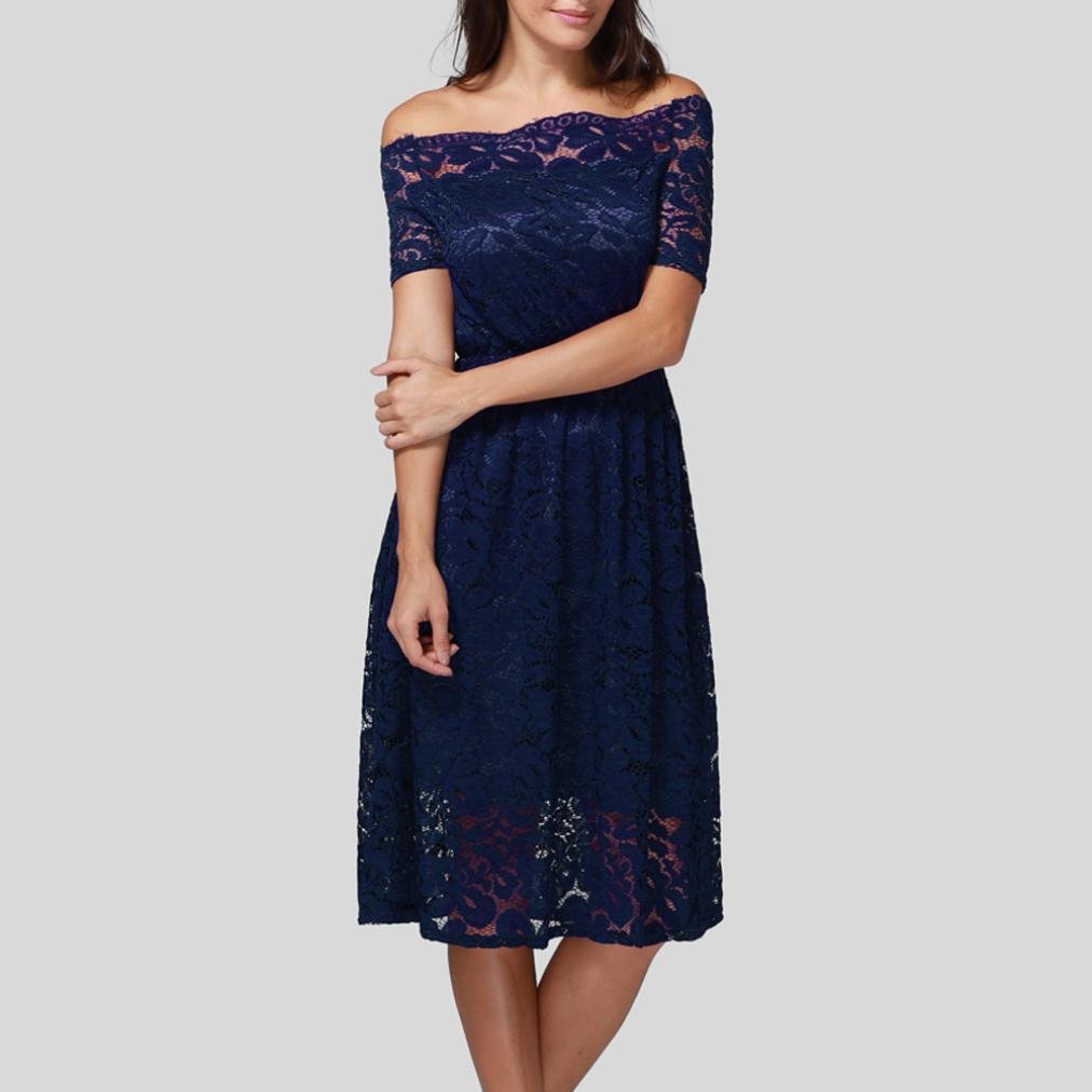 FORUU Women's Elegant Lace Wedding Dress - A-Line Bridesmaid Gown for Prom, Party & Special Occasions | Perfect for Weddings, Formal Events & Evening Celebrations