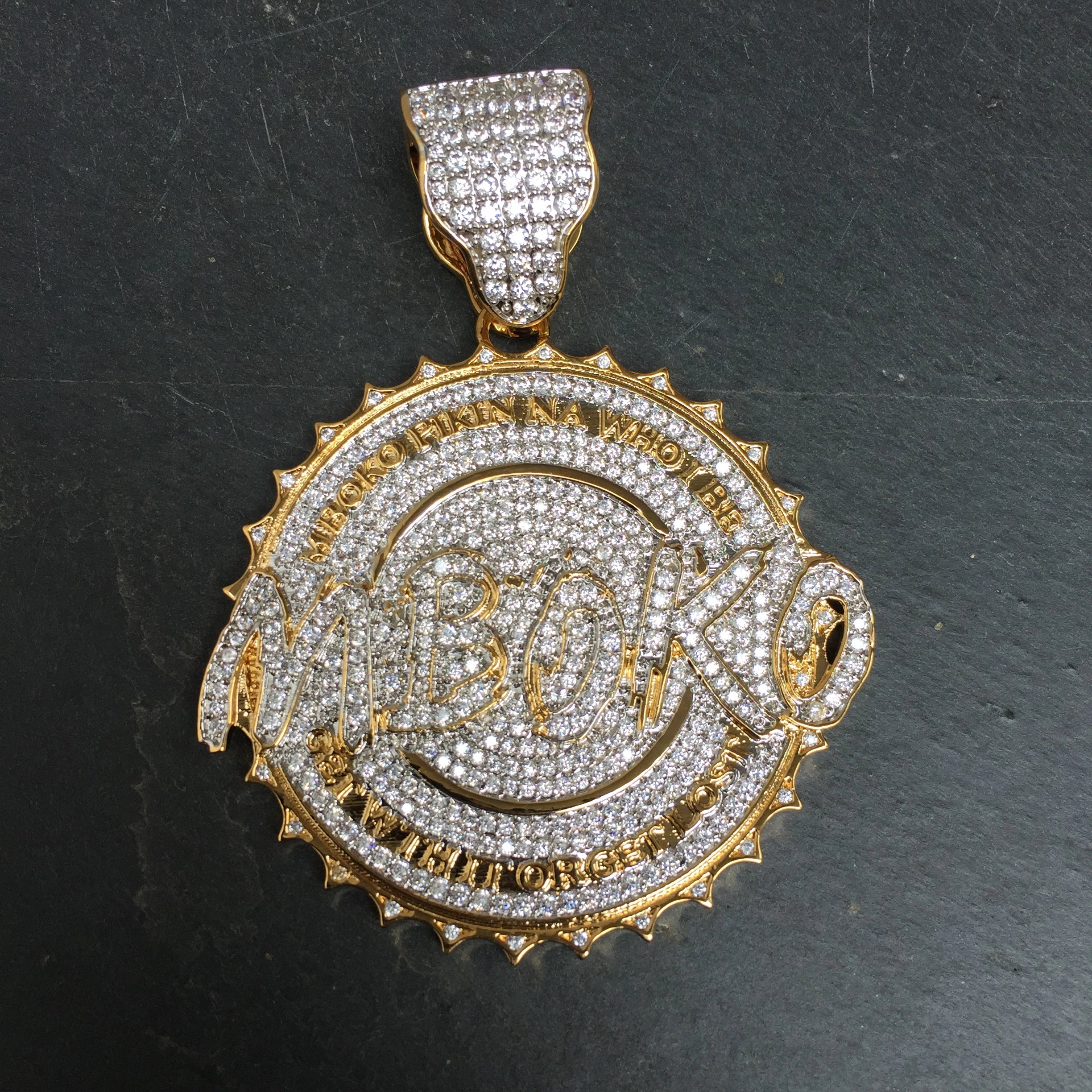 Custom Made 3 Inch Pendant Necklace - Personalized Jewelry Gift for Women & Men - Perfect for Anniversaries, Birthdays & Special Occasions