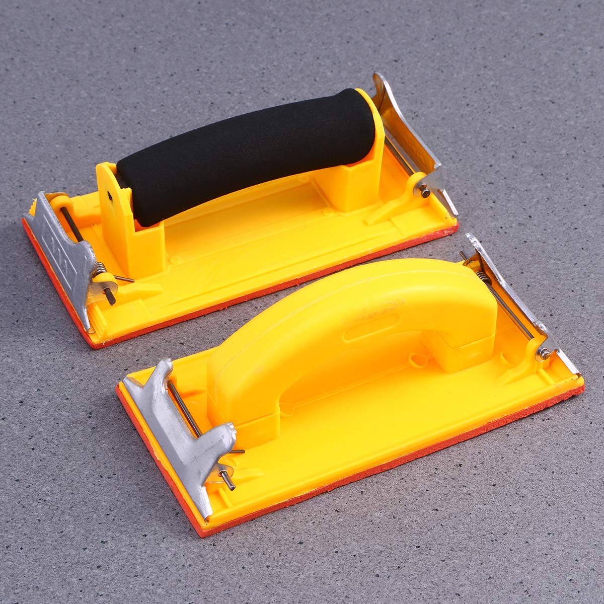 **Wet & Dry Sandpaper Holder with Comfort Grip - Handheld Sanding Tool for Walls, Wood, Metal & DIY Projects**
