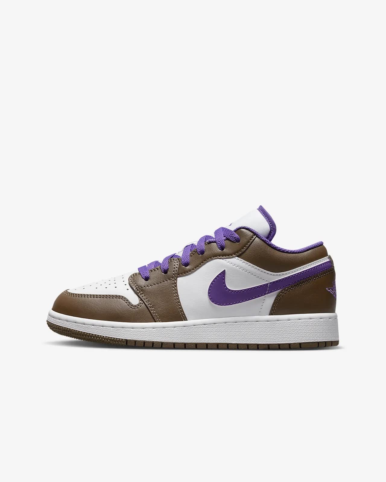 Nike Kids' Air Jordan 1 Elevate Low Sneakers - Lightweight Basketball Shoes for Boys & Girls - Comfortable & Durable for School, Sports & Everyday Wear