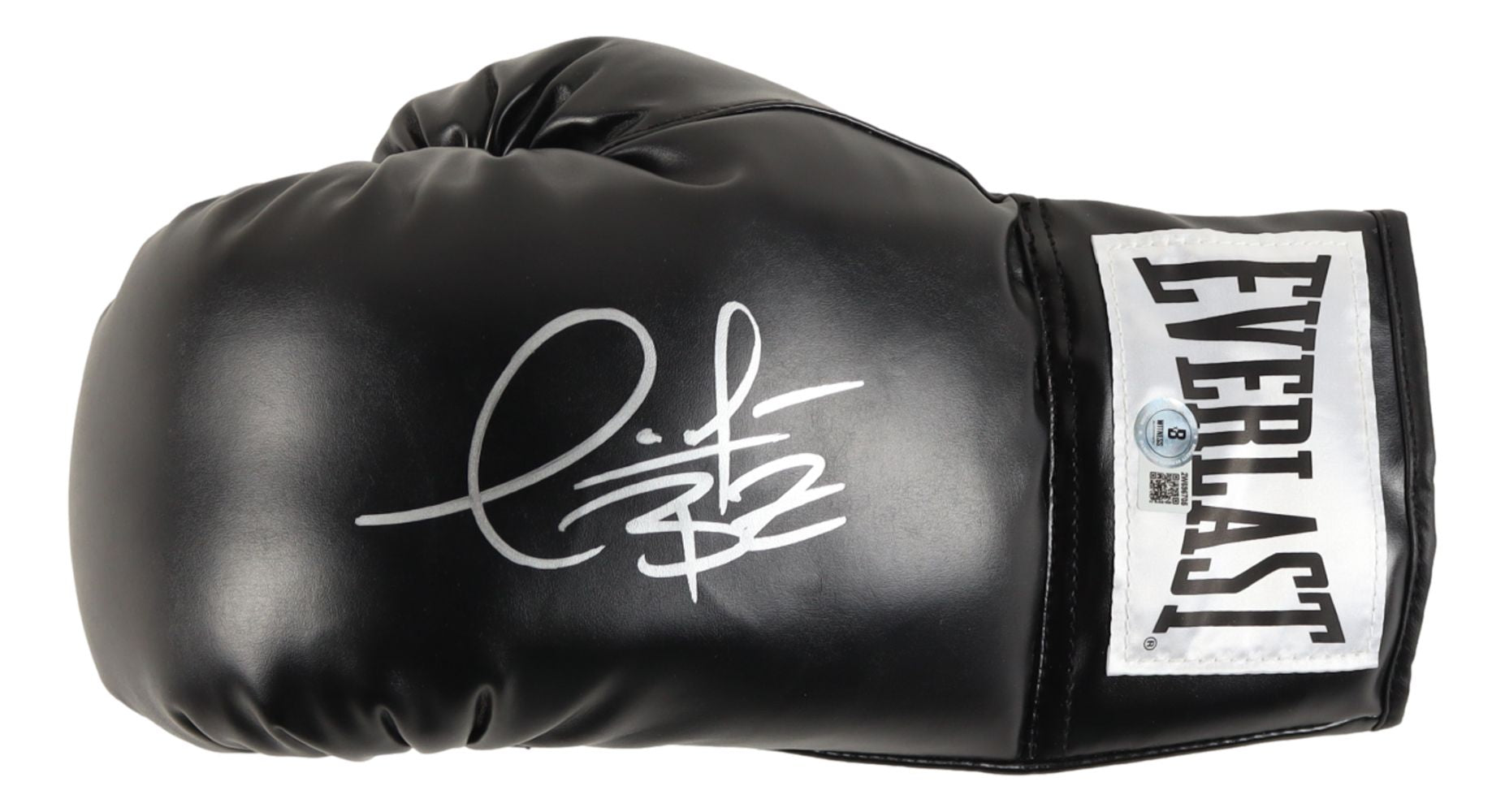 Deontay Wilder Autographed Black Everlast Left Hand Boxing Glove - Authentic Signed Memorabilia for Boxing Fans & Collectors | Perfect for Display, Training, and Gifting