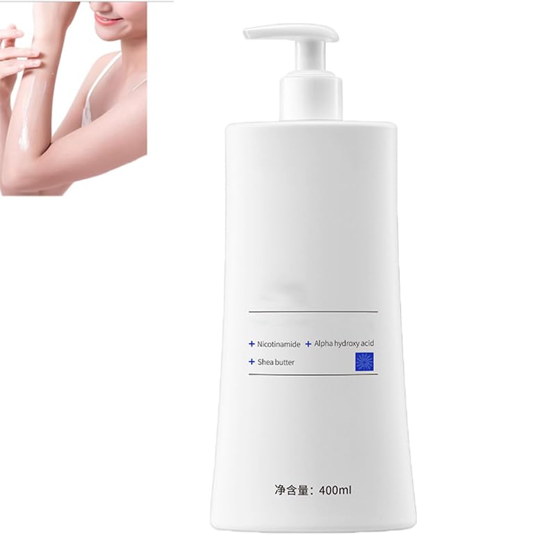 Brightening Body Lotion with HD Cosmetic Efficiency - Hydrating & Skin Tone Correcting Moisturizer for Dry Skin - Perfect for Daily Use & Nighttime Skincare Routine