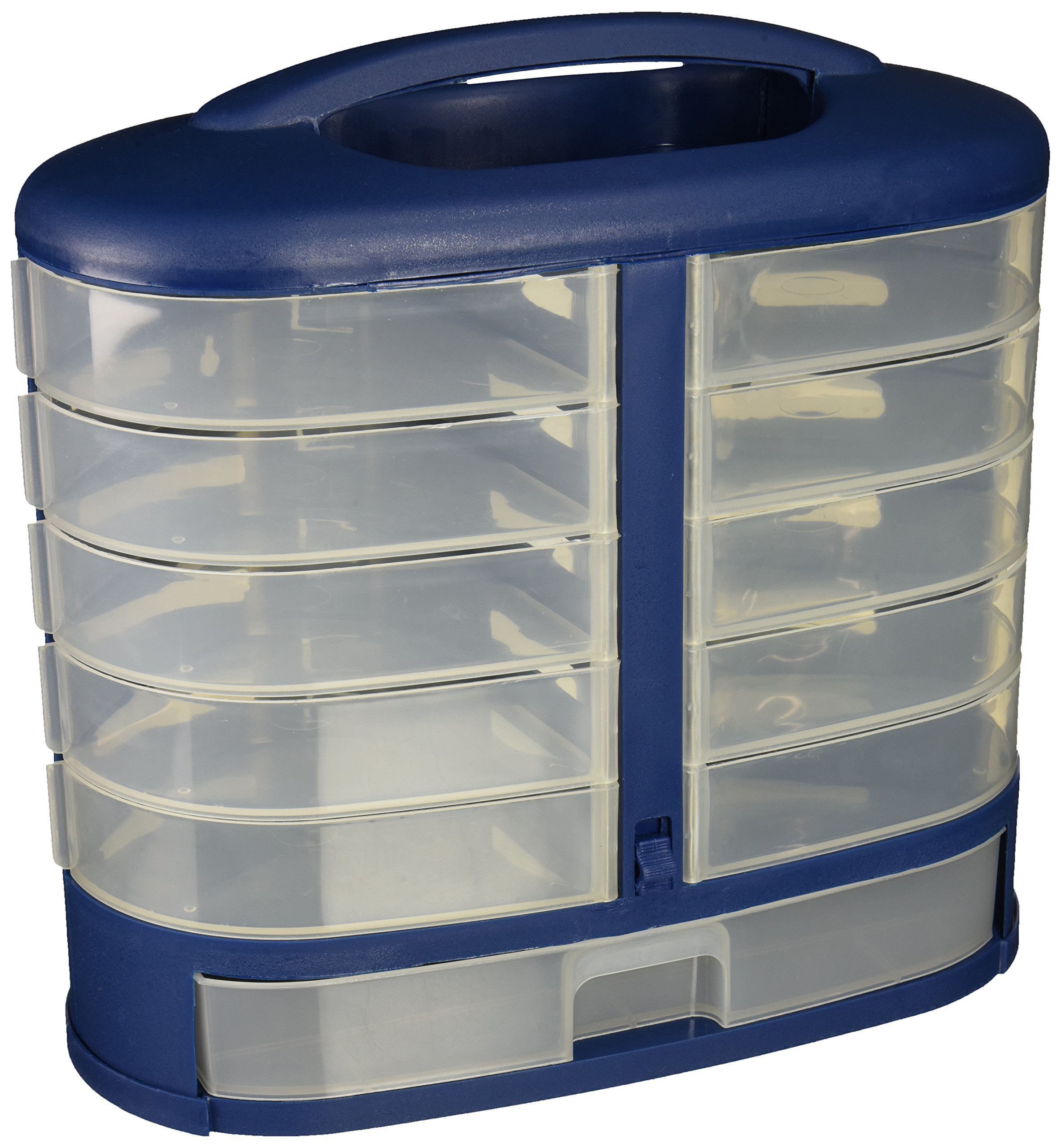 Pioneer 97824-01 Clear Storage Drawer Cabinet for Sewing & Crafting - Wall Mount Organizer