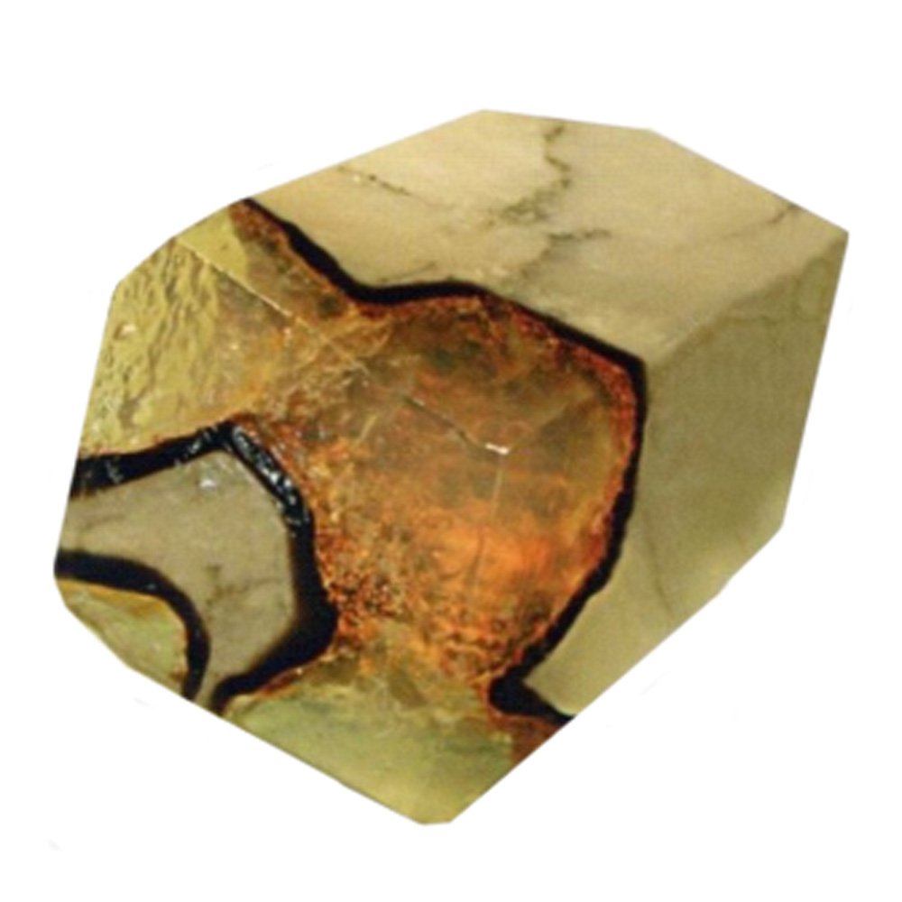 Natural Marble Soap Rock for Bath & Spa - Luxury Exfoliating Stone for Skin Care, Relaxation & Home Decor (6.5 x 4 Inches) - Perfect for Showers, Bathrooms & Gift Giving