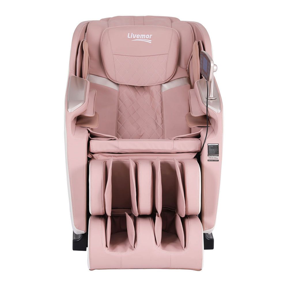 Livemor Electric Massage Chair with Recliner - Full Body Shiatsu Massage for Home & Office - Perfect for Relaxation, Pain Relief, and Stress Relief