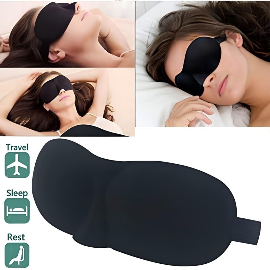 Cooling Gel Eye Mask for Dark Circles & Puffy Eyes - Reusable Sleep Mask for Dry Eyes, Pain Relief & Redness - Soothing Cooling Eye Patches for Men & Women - Perfect for Travel, Work & Relaxation at Home