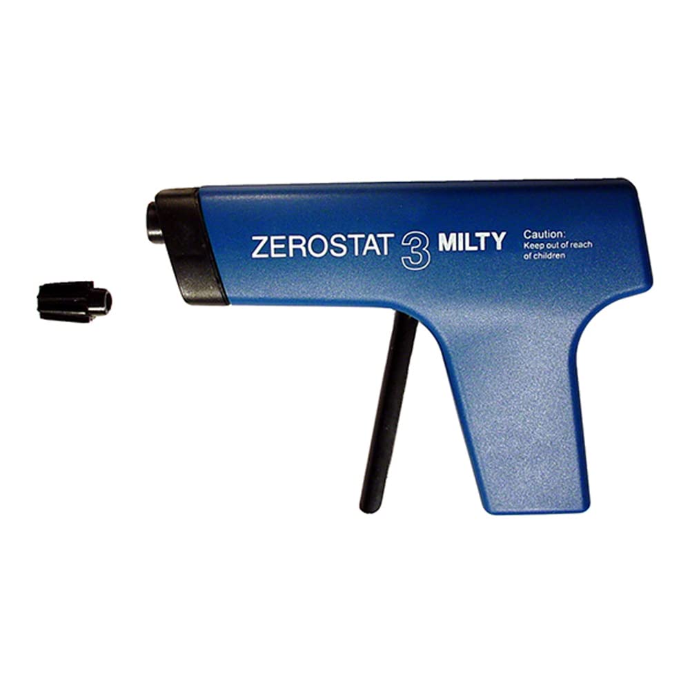 EMS 60610 Zerostat Anti-Static Gun - Eliminate Static Electricity for Vinyl Records, Electronics & Photography - Perfect for Audiophiles, Studio Professionals & Clean Rooms