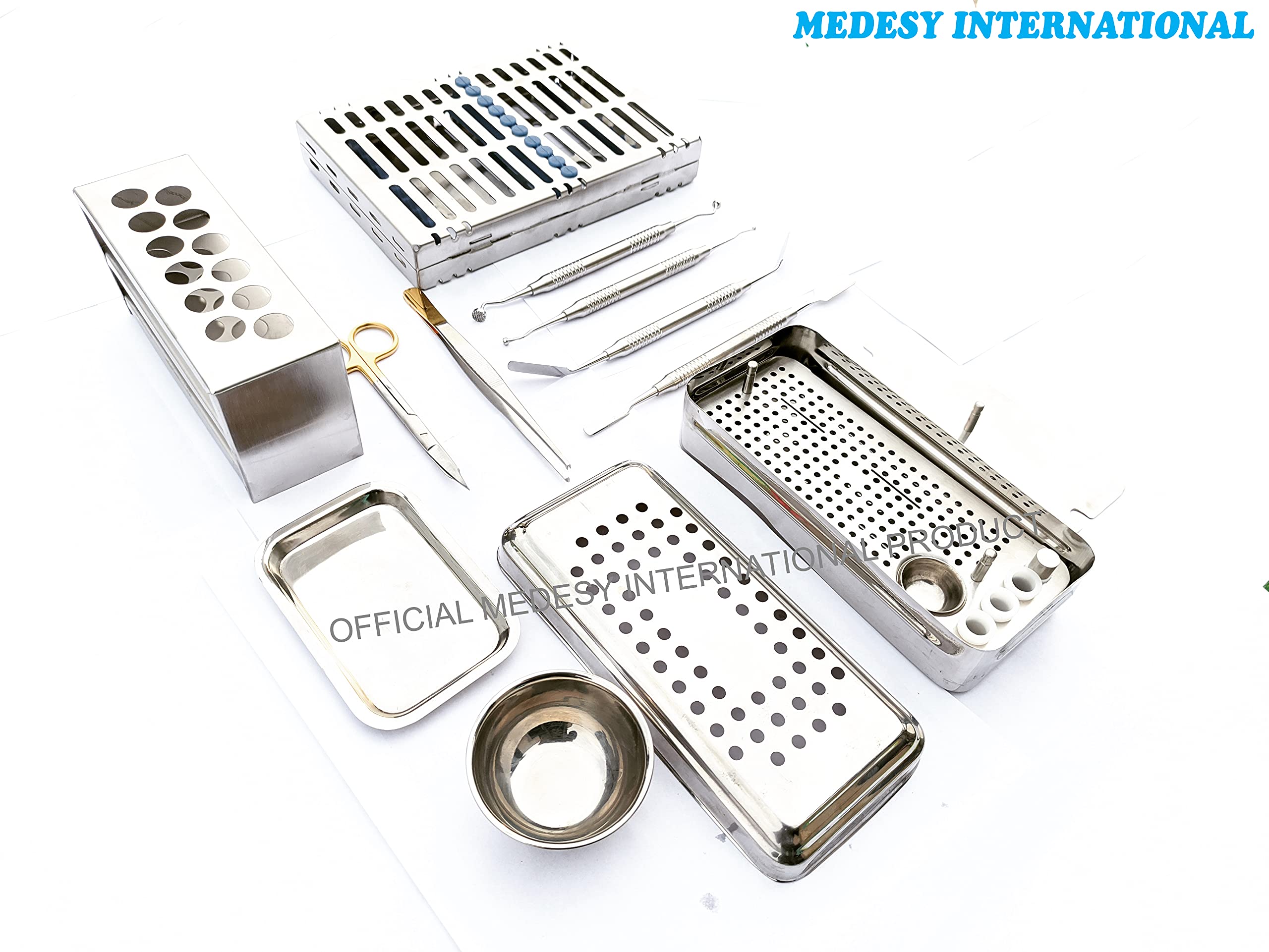MEDESA Dental PRF Box GRF System - Platelet Rich Fibrin Kit for Implant Surgery with Organizing Cassette & Membrane | Professional Dental Equipment for Oral Surgery, Periodontal Regeneration & Tissue Repair