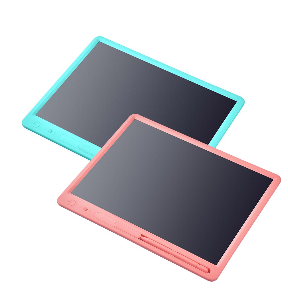 TheLAShop 15 Inch LCD Writing Tablet - Colorful Doodle Board with Stylus Pen for Kids & Adults - Perfect for Drawing, Note Taking & Office Meetings (Blue)