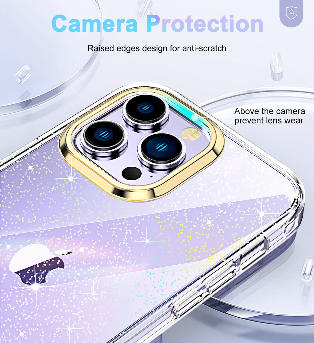 Hocase Shockproof Hybrid Case for iPhone 14 Pro Max (6.7