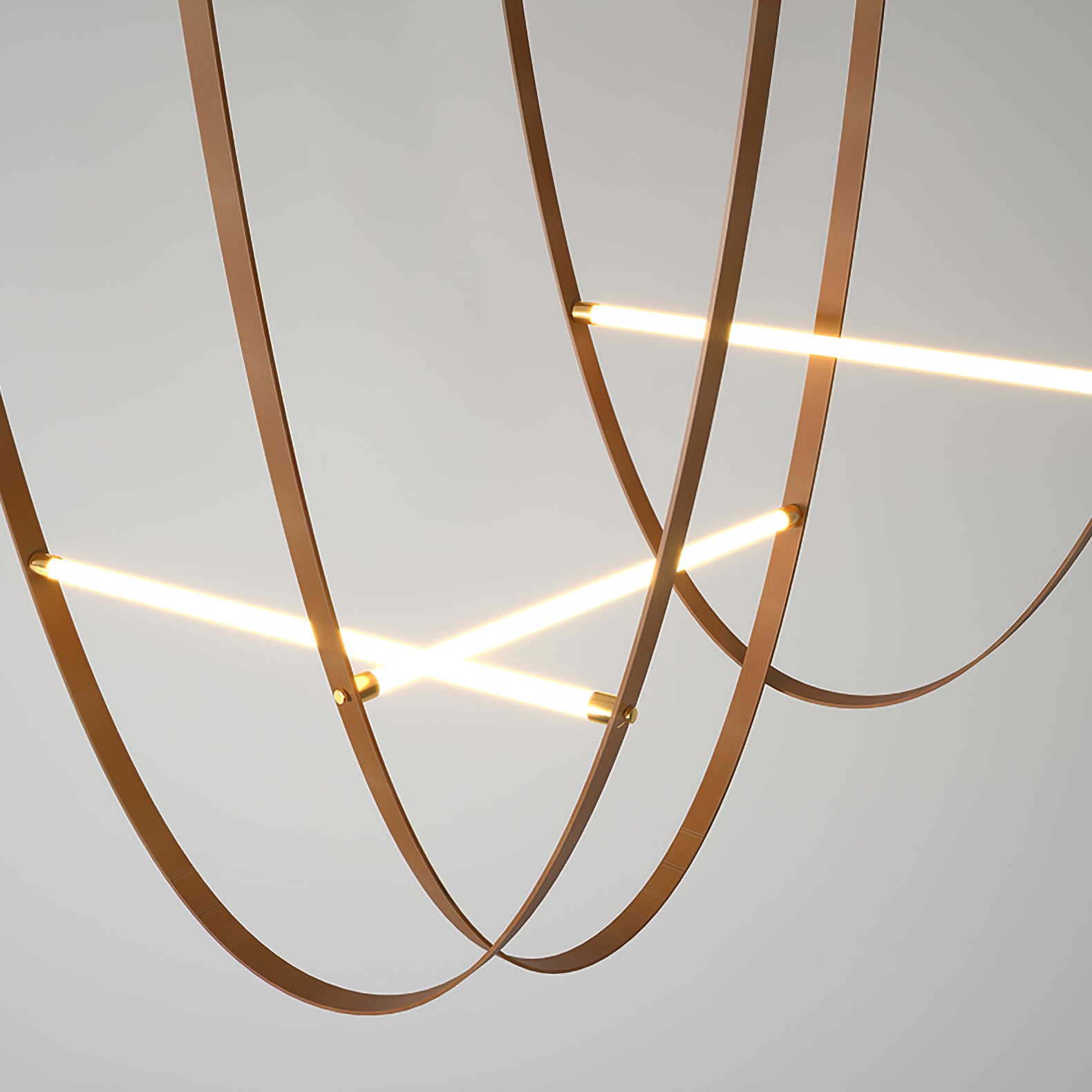 Modern Adjustable Belt Pendant Lamp - Industrial Style Hanging Light Fixture for Kitchen Island, Dining Room & Living Room Decor