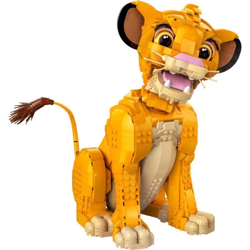 1445-Piece Young Simba Lion King Building Block Set - Disney The Lion King Toy for Kids, Creative Construction Playset - Perfect for Birthday Gifts, Pretend Play & Disney Movie Fans