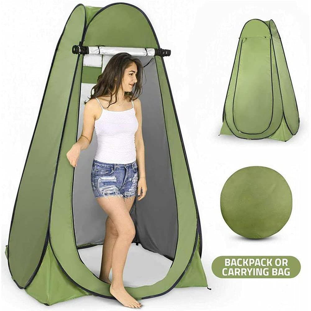 Foldable Privacy Shelter Tent for Portable Toilet, Shower & Changing Room - Lightweight & Sturdy Camping Privacy Tent with Carry Bag for Camping, Beach & Outdoor Adventures
