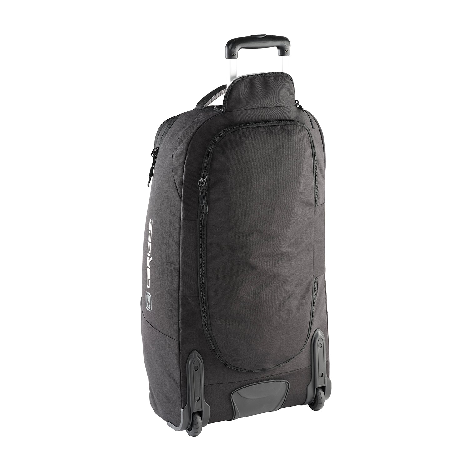 Caribee Adventure 70L Duffle Bag with Backpack Straps - Black - Perfect for Travel, Camping & Outdoor Adventures