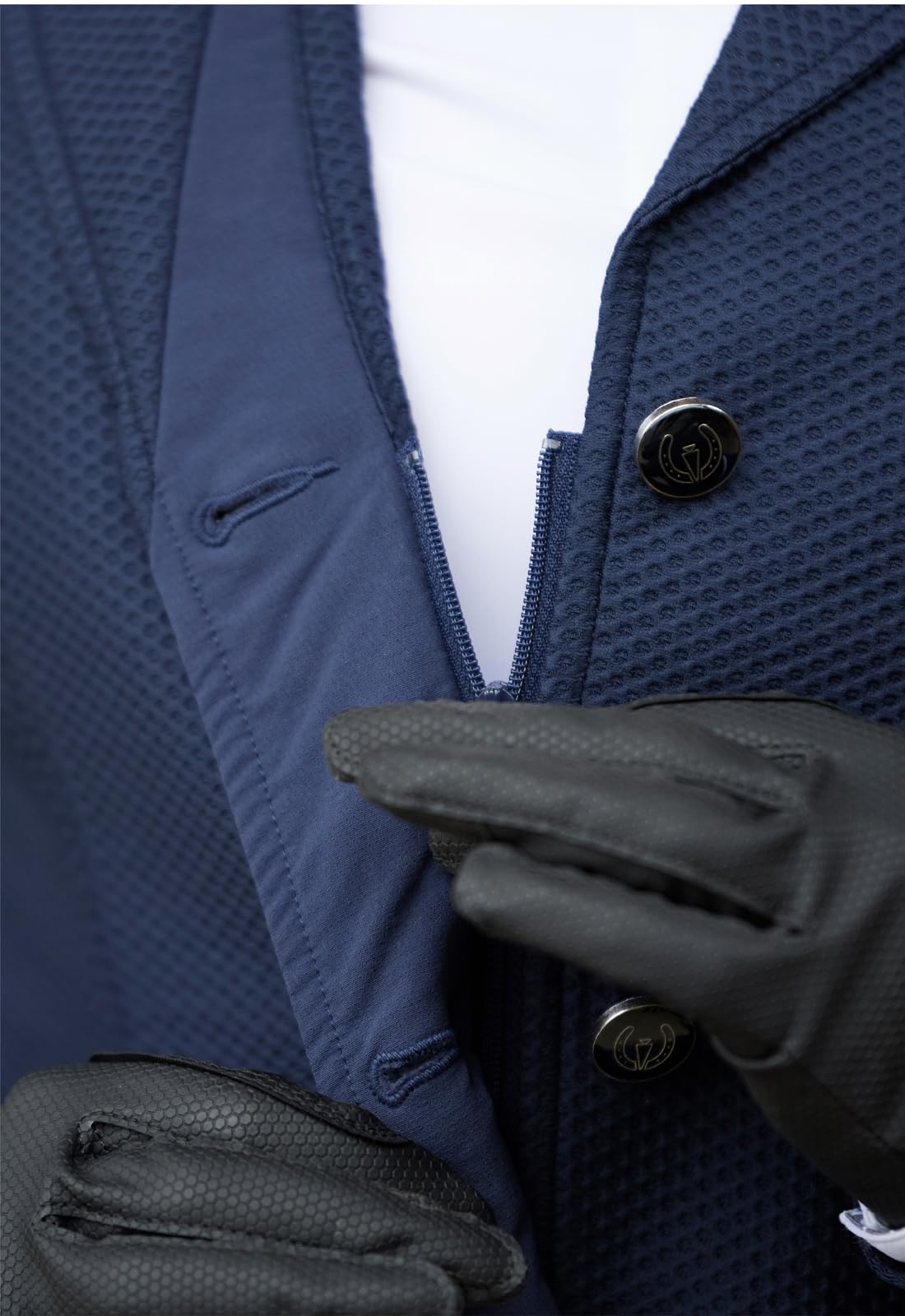 Kerrits Kids Affinity Aero Mesh Show Coat - Breathable English Equestrian Competition Jacket for Children | Machine Washable | Perfect for Horse Shows, Riding Lessons & Equestrian Events