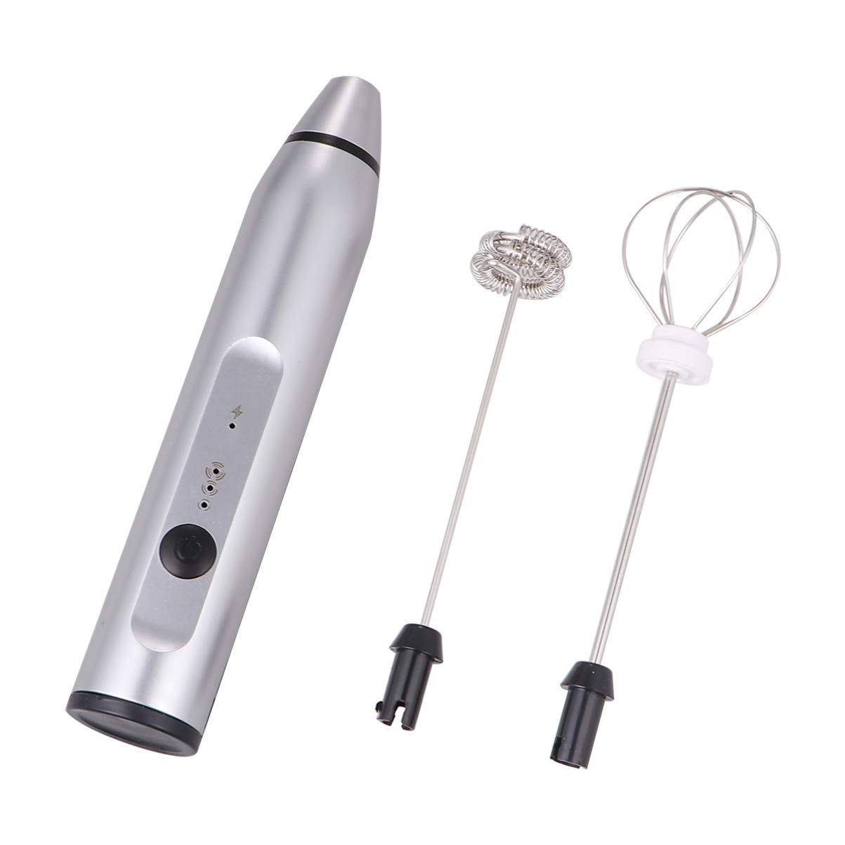 USB Rechargeable Milk Frother - 3 Speeds Handheld Foam Maker for Coffee, Latte & Matcha