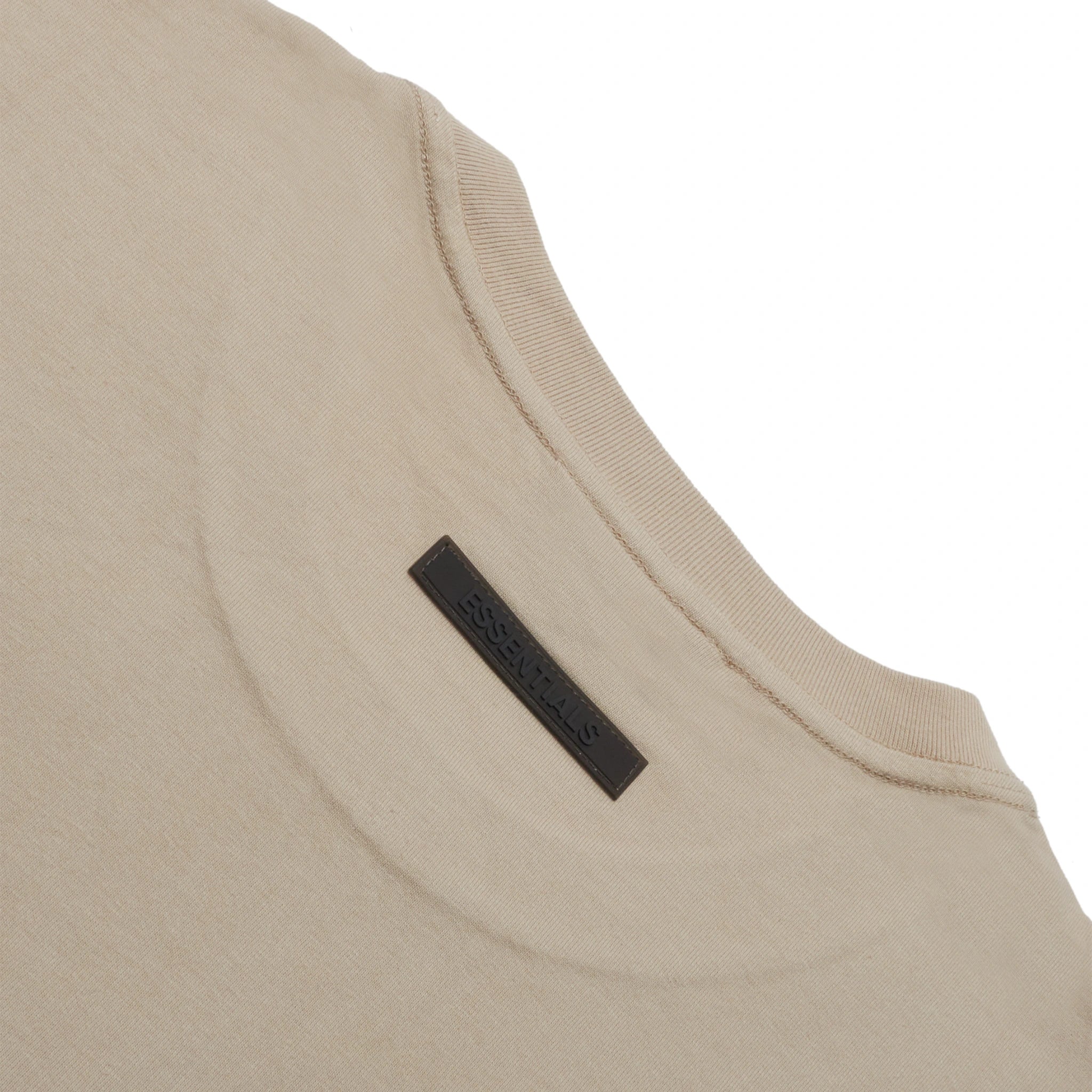 Fear of God Essentials Linen T-Shirt for Men - Soft Breathable Linen Blend Casual Tee (FW21 Collection) - Perfect for Summer Outfits, Streetwear & Layering