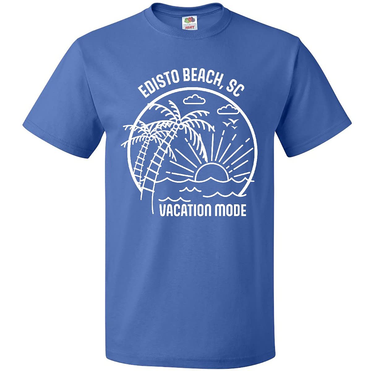 Summer Vacation Mode Edisto Beach South Carolina T-Shirt | Graphic Tee for Beach Lovers | Casual Wear for Summer Trips & Coastal Getaways