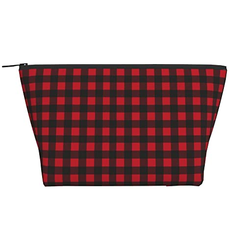Red Black Buffalo Check Plaid Pattern