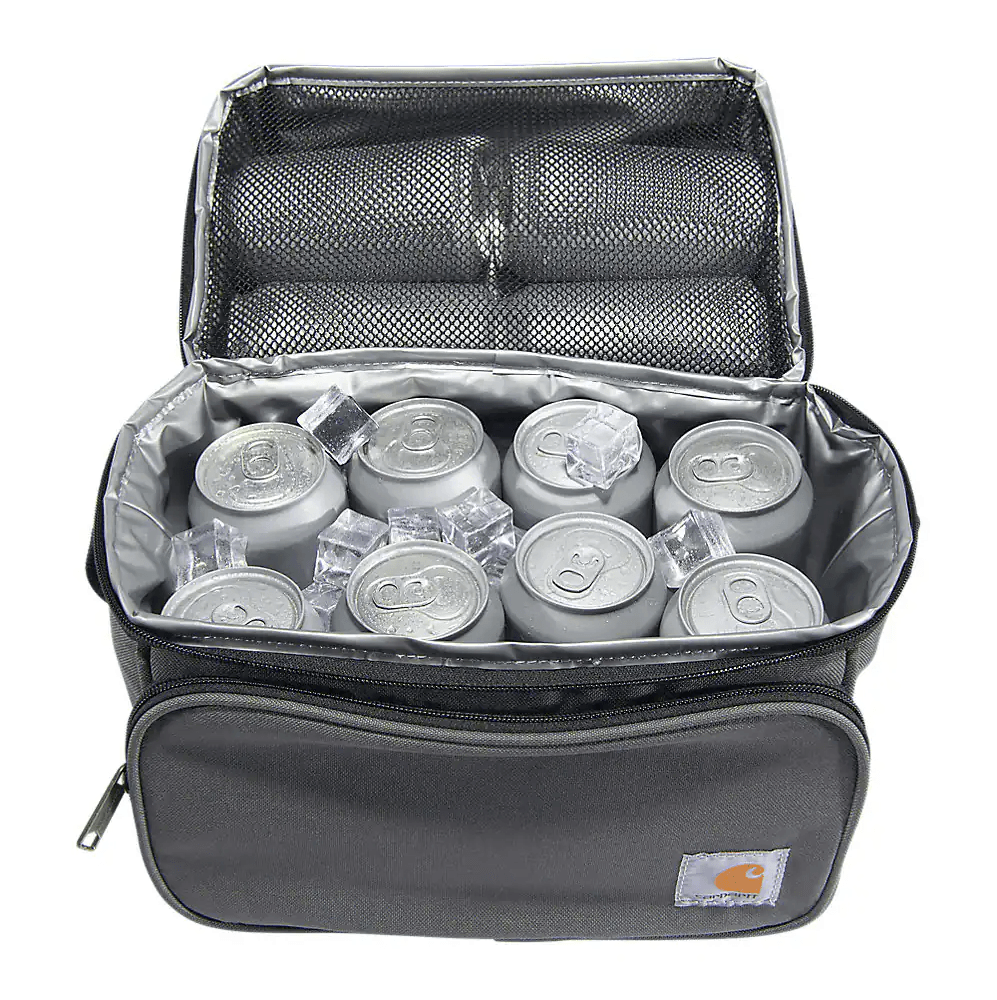 Premium Insulated 12-Can Two Compartment Lunch Cooler Bag - Leakproof & Durable for Picnics, Camping & Work Lunch Storage
