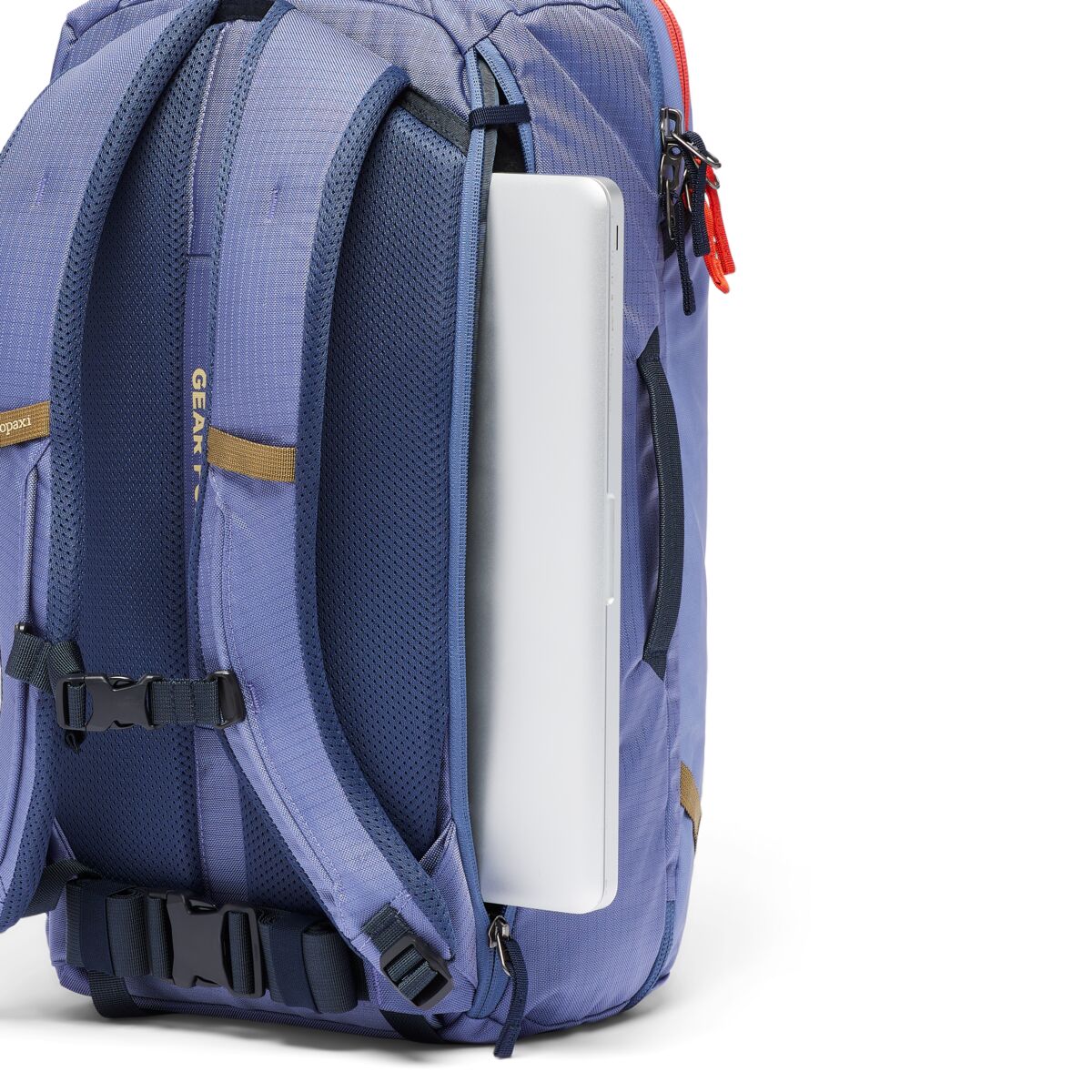 Cotopaxi Allpa 28L Travel Backpack - Lightweight Carry-On Backpack for Travel & Hiking | Water-Resistant & Durable | Blue Smoke Color | Perfect for Weekend Trips & Outdoor Adventures