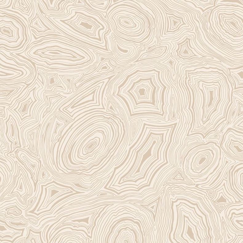 Cole & Son Malachite Parchment & Gold Print Wallpaper Roll - Vintage Botanical Design for Living Room, Bedroom, or Office Decor