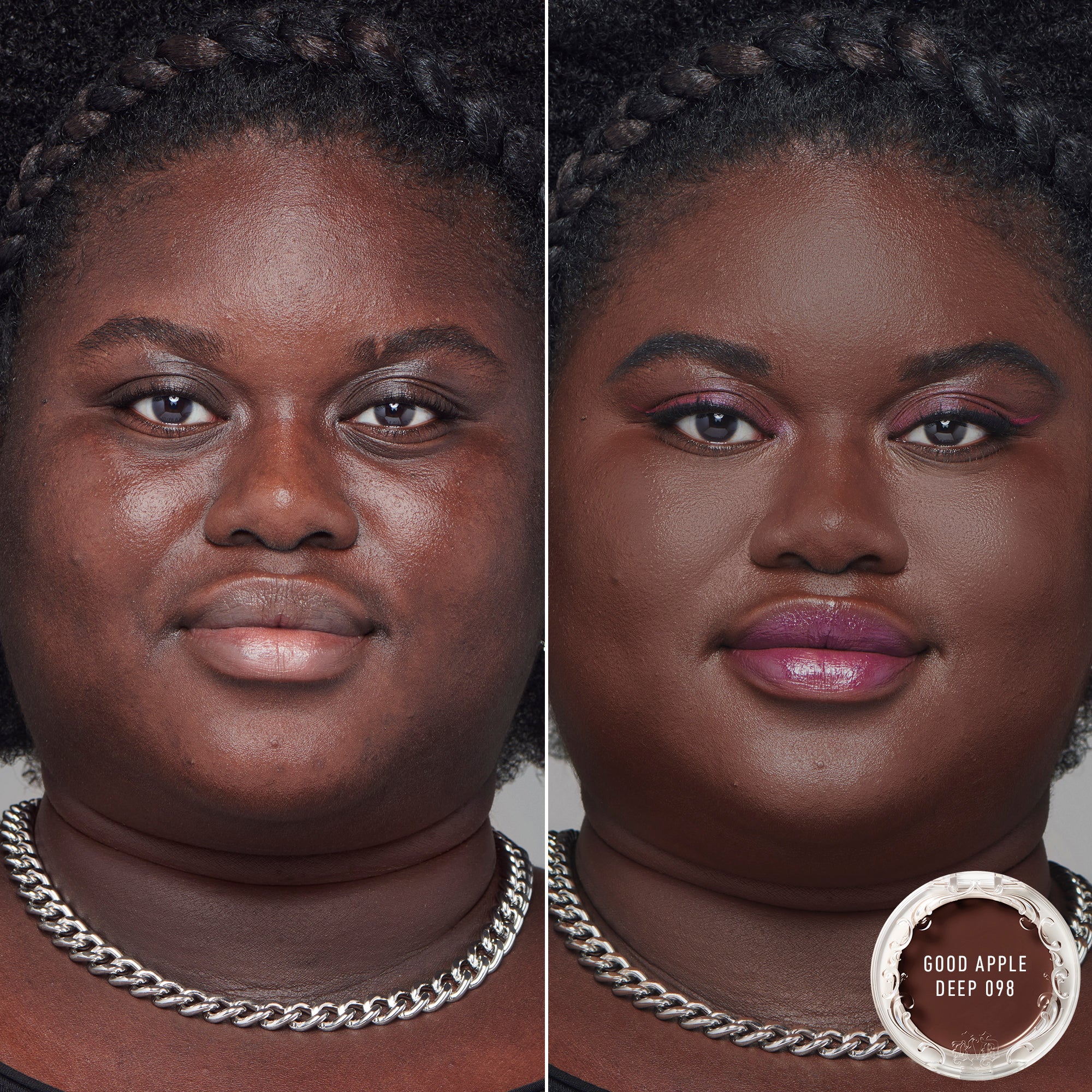 Flawless Finish Apple Skin Perfecting Foundation Balm - Lightweight, Buildable Coverage for a Natural Glow | Ideal for Daily Wear, Special Occasions & Photo Shoots