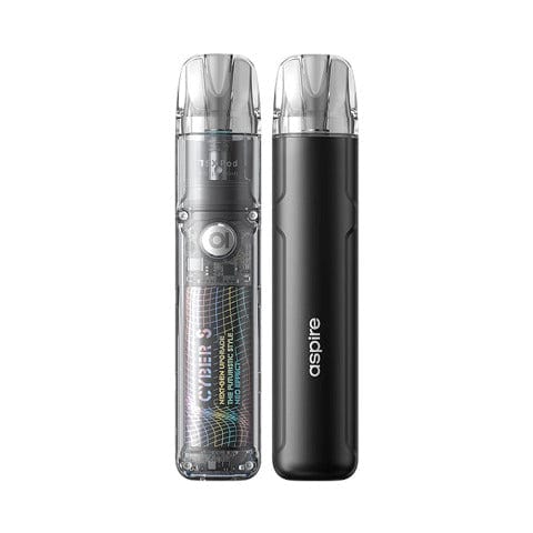 Aspire Cyber S Pod Kit - Compact & Powerful Vape Starter Kit for Smooth Nicotine Salt - Perfect for On-the-Go Vaping & Travel Use