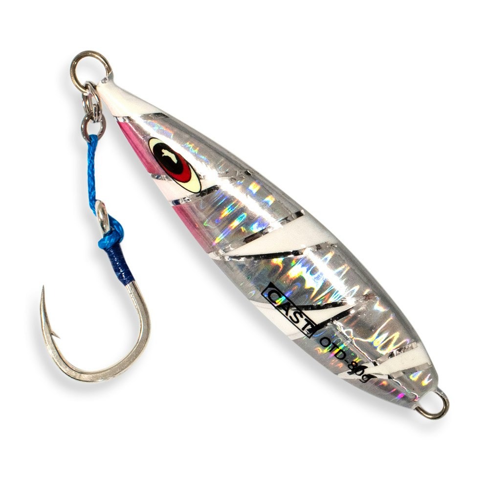 80g Slow Pitch Jig for Saltwater Fishing - Perfect for Deep Drop Fishing & Bottom Fishing Techniques