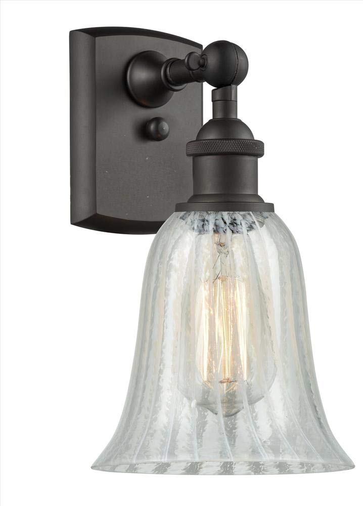Vintage Dimmable LED Wall Sconce Light Fixture - Matte Black Finish, 1-Light, Energy Efficient for Bedroom, Hallway & Living Room Decor