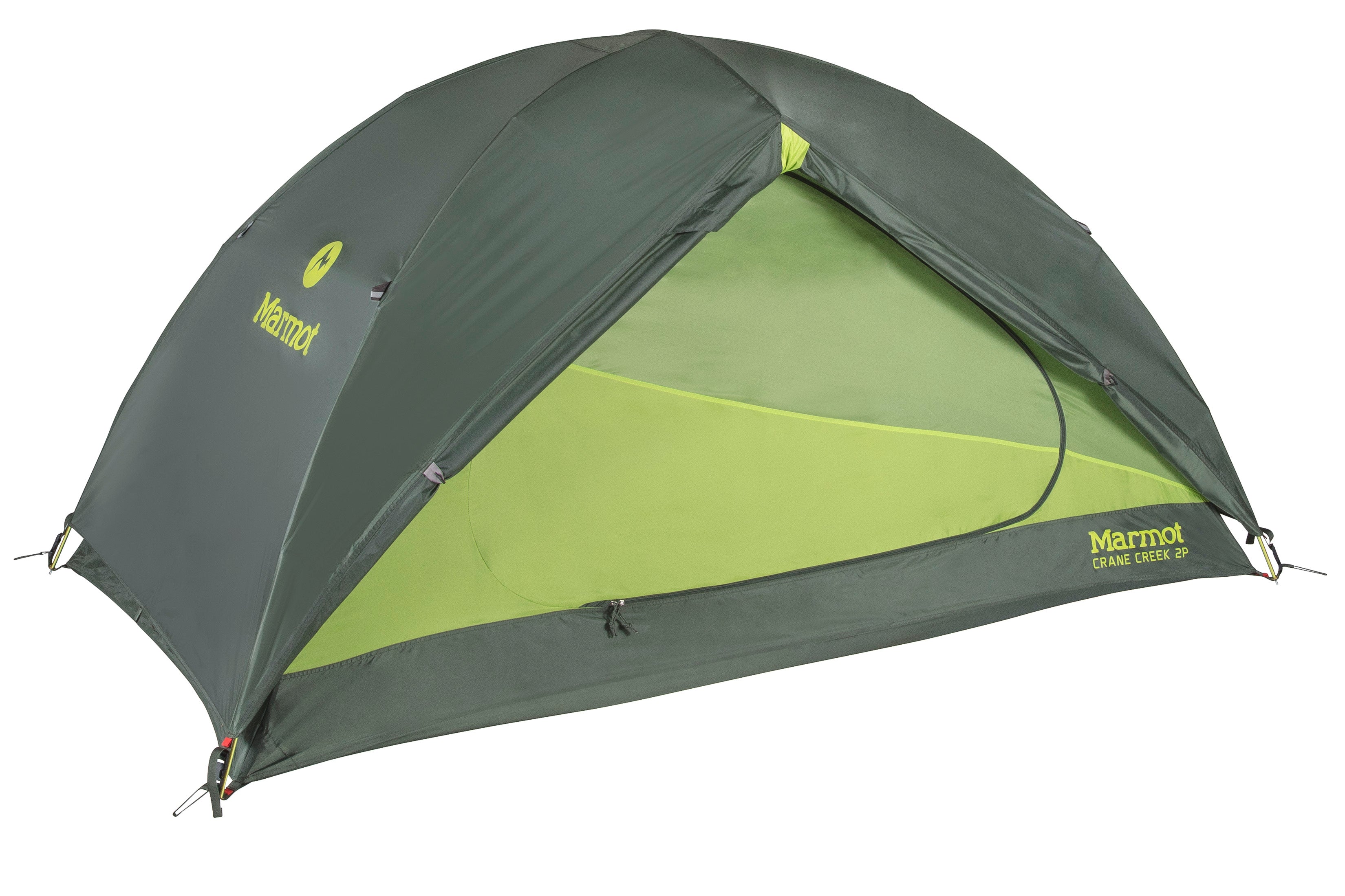 Marmot Crane Creek 2P Tent - Lightweight 2-Person Backpacking Tent for Camping, Hiking & Outdoor Adventures | Waterproof & Windproof 3-Season Shelter with Easy Setup