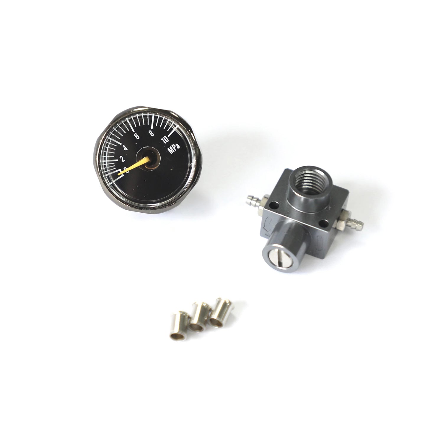 Pressure Regulating Valve Relief Valve for RC Hydraulic 1/12 1/14 Excavator Loader - Remote Control Construction Vehicle Parts | Ideal for DIY RC Car Repair & Construction Toy Accessories