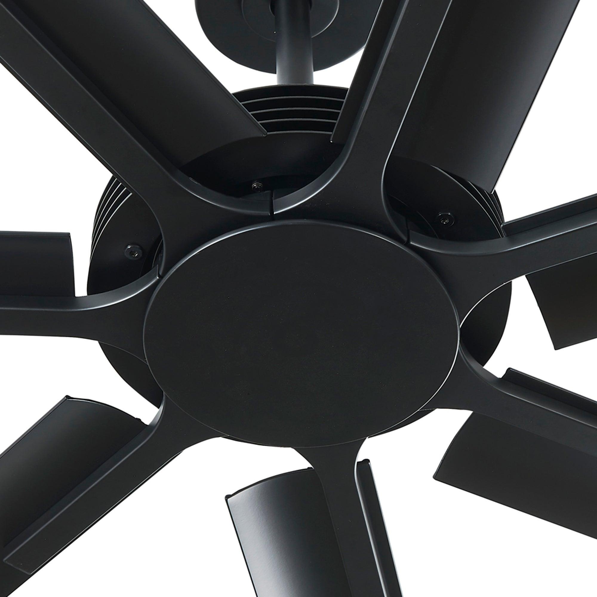 84 Inch & 100 Inch Large Ceiling Fan with Remote Control - Energy Efficient Quiet DC Motor for Living Room, Bedroom, Patio Outdoor Use