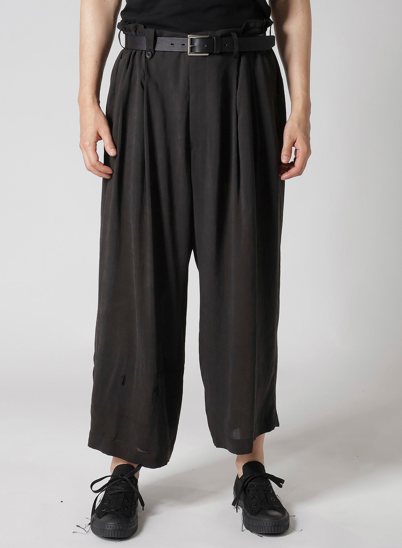 Eco-Friendly Cellulose Ozone Paneled Wide Leg Pants for Women - Comfortable Loose Fit Harem Trousers for Casual Wear, Yoga, and Travel
