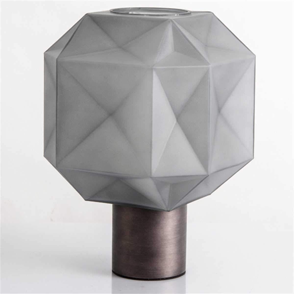 Modern Cubo Table Lamp - Stylish LED Nightstand Light for Bedroom, Living Room & Office - Soft Warm White Lighting for Reading & Relaxation