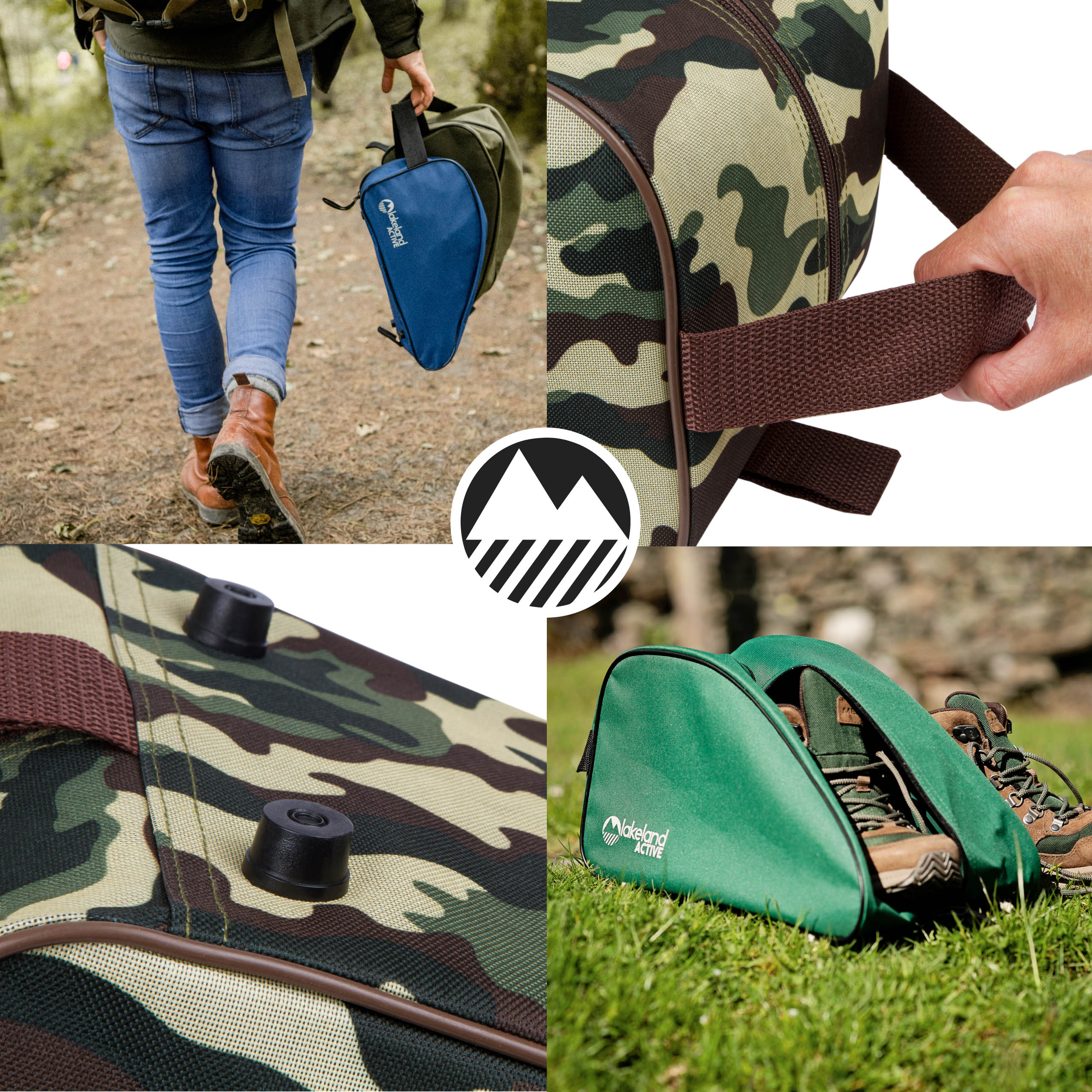 Waterproof Boot Bag for Women & Men - Durable & Lightweight Hiking Shoe Storage - Perfect for Travel, Camping & Outdoor Adventures