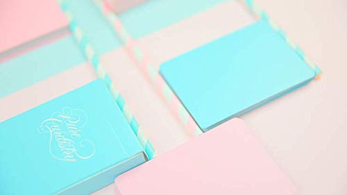 Premium Pure Cardistry Double Back Blue Playing Cards - Perfect for Magic Tricks, Card Flourishes & Professional Performances