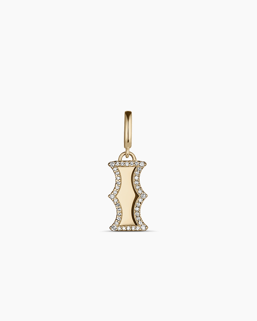 Diamond Era Alphabet Charm Pendant - A-Z Initial Letter Necklace for Women, Personalized Jewelry Gift for Her - Perfect for Birthdays, Anniversaries, and Special Occasions