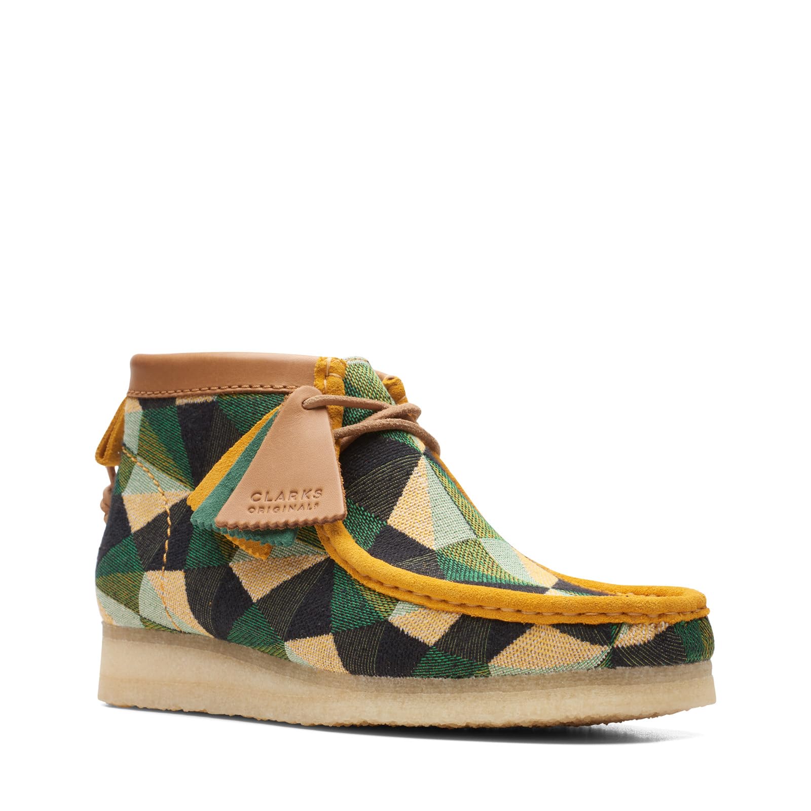 Original Men's Wallabee Boots in Multicolor Green 26165732 - Comfortable & Stylish Casual Footwear for Everyday Wear, Travel & Outdoor Adventures
