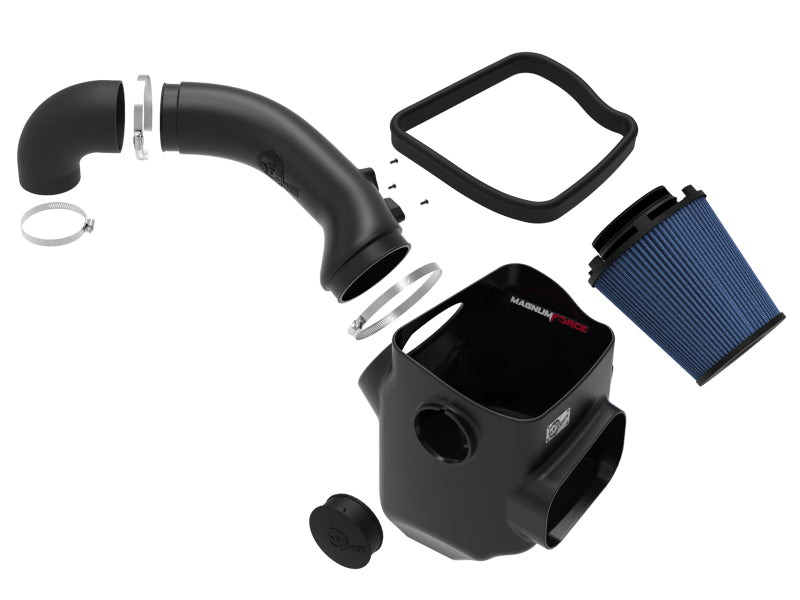 aFe Magnum Force Stage 2 Pro 5R Cold Air Intake System for 2016-2019 Nissan Titan XD V8 5.0L Diesel - High Performance Air Filter Upgrade for Better Fuel Efficiency & Engine Power - Perfect for Off-Roading & Towing