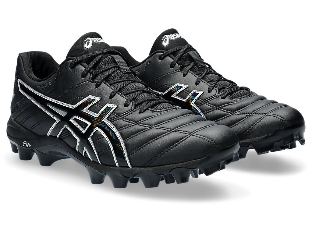 ASICS Men's Lethal 19 Black/White Football Cleats - Lightweight Soccer Shoes for Artificial Turf & Firm Ground - Perfect for Training & Matches