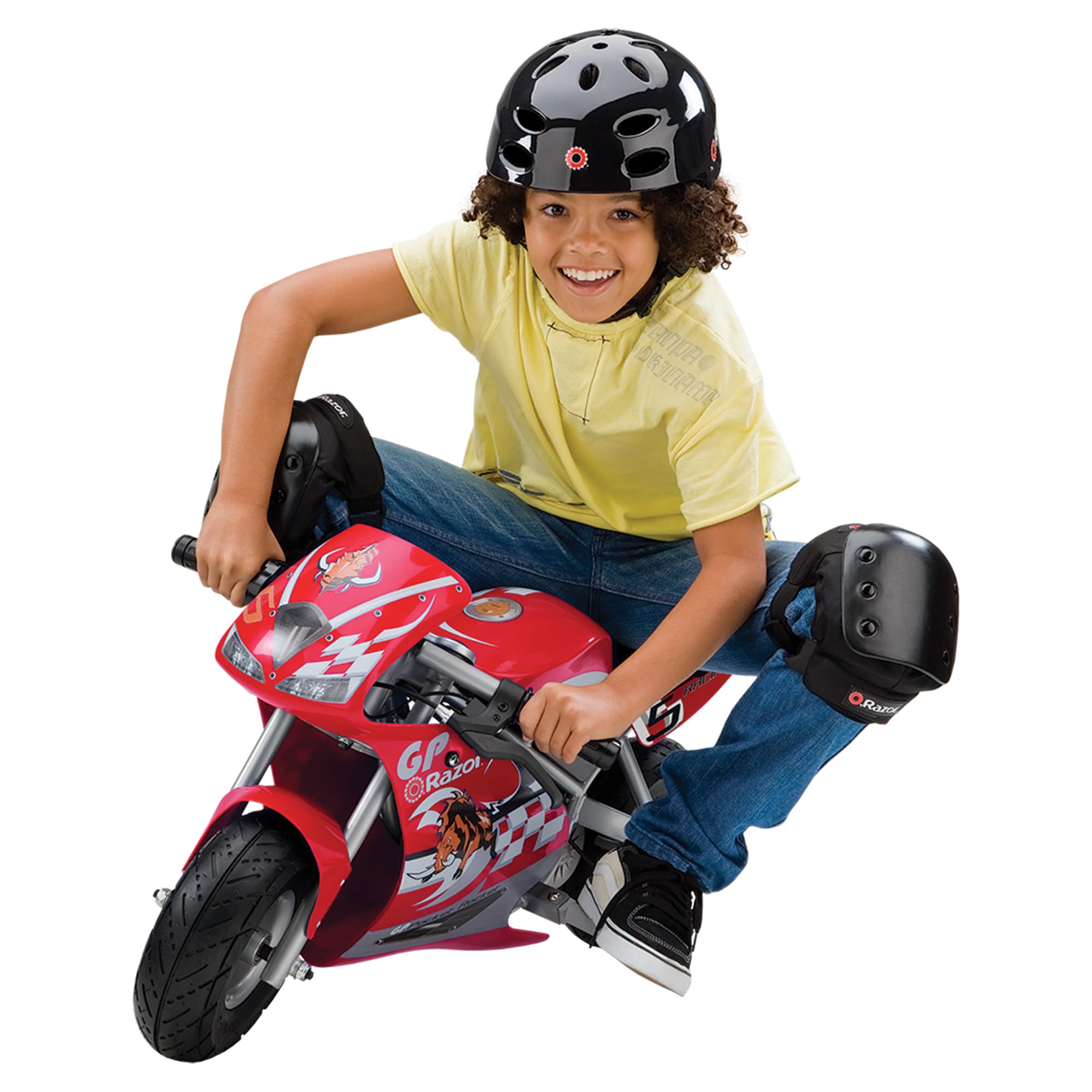Razor Pocket Rocket Miniature Electric Bike - Lightweight & Portable E-Bike for Kids & Teens - Perfect for Commuting, Campus Rides & Neighborhood Fun